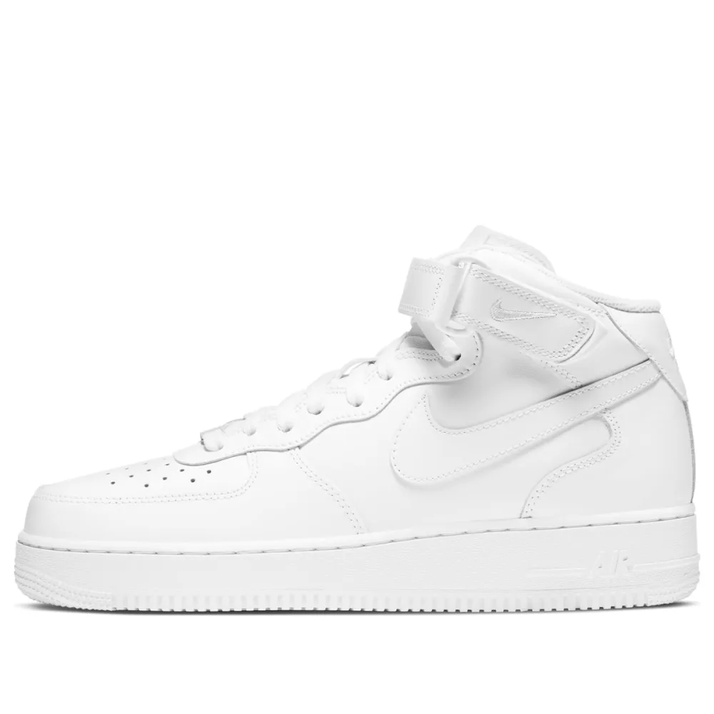 Nike Air Force 1 Mid Triple White'