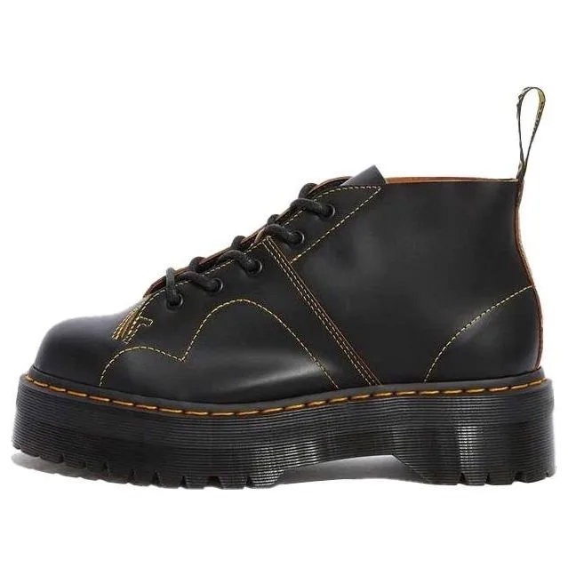 Dr. Martens Church Platform Monkey Boots