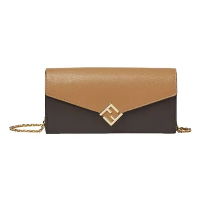 Fendi FW25 FF Diamonds Continental With Chain — תמונה 1