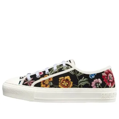 DIOR WalkDIOR Sneaker Black Multicolor Cotton — תמונה 1