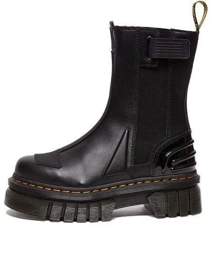 Dr. Martens Audrick Alternative Leather Chelsea Hi Platform Boots