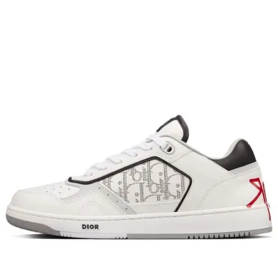 DIOR And Shawn B27 Low-Top Sports Shoes White/Grey — תמונה 1