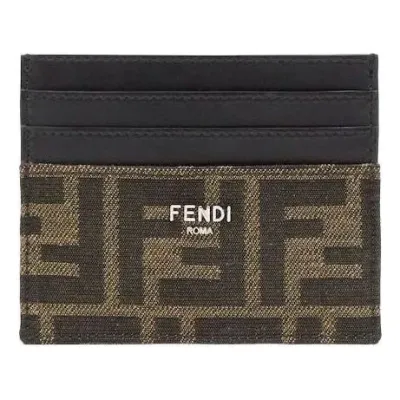 Fendi SS26 FF Jacquard Card Holder — תמונה 1