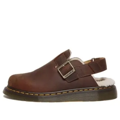 Dr. Martens Jorge II Faux Fur Lined Slingback Mules — תמונה 1