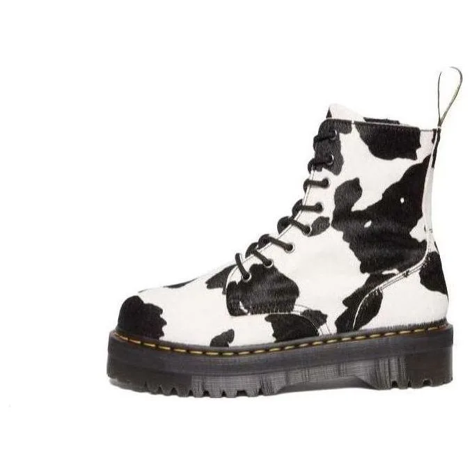 Dr. Martens Jadon Boot Hair-On Platforms Boots