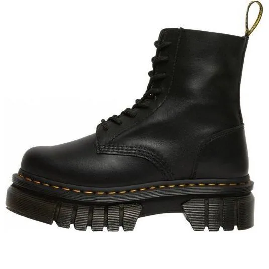 Dr. Martens Audrick Nappa Lux Platform Ankle Boots