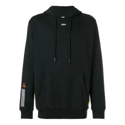 Off-White Side Yellow Unisex Black — תמונה 1