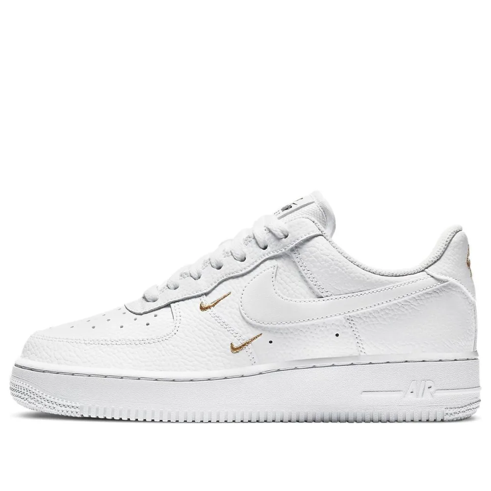 Nike Air Force 1 White Metallic Gold'