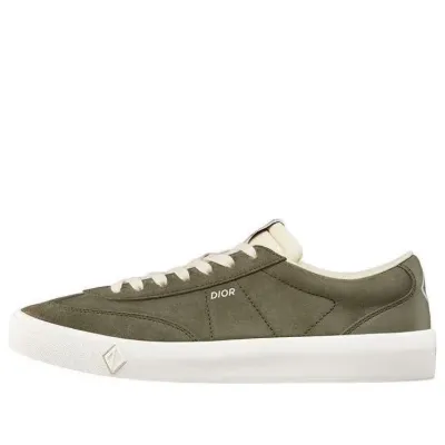 DIOR B101 Sneaker Khaki Nubuck Calfskin — תמונה 1