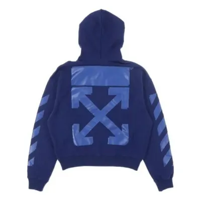 Off-White Arrow Pattern Logo Stripe Version Blue — תמונה 1
