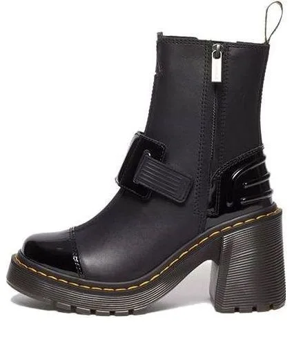 Dr.Martens Gaya Alternative Leather Heeled Chelsea Boots