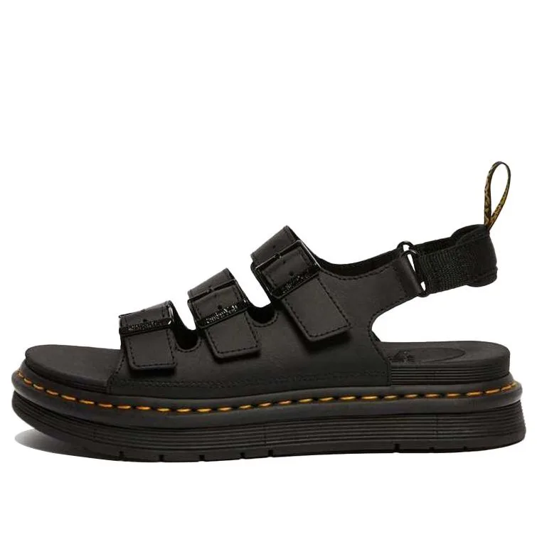 Dr. Martens Soloman Black Sandals
