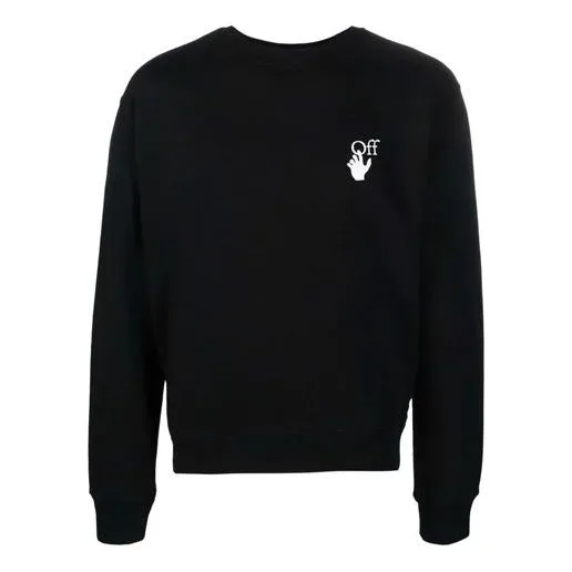 Men's Off-White FW21 Arrow Pattern Loose Fit Black