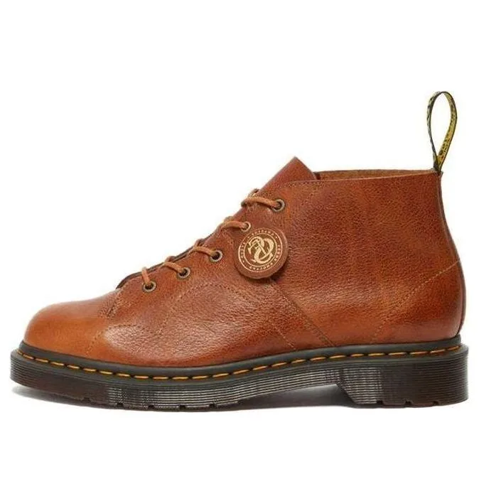 Dr. Martens Unisex Church Buckingham Martin Boots Brown