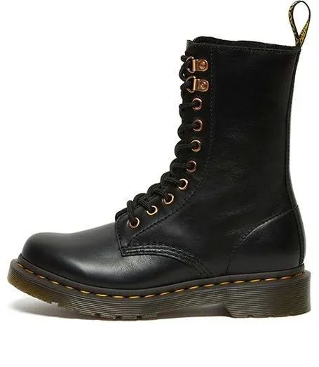 Dr. Martens 1490 Rose Gold Hardware High Boots