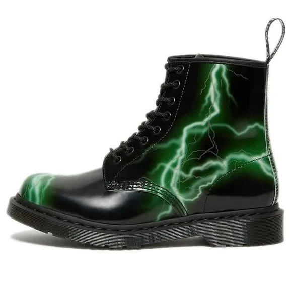 Dr. Martens Unisex 1460 Martin Boots Black/Green
